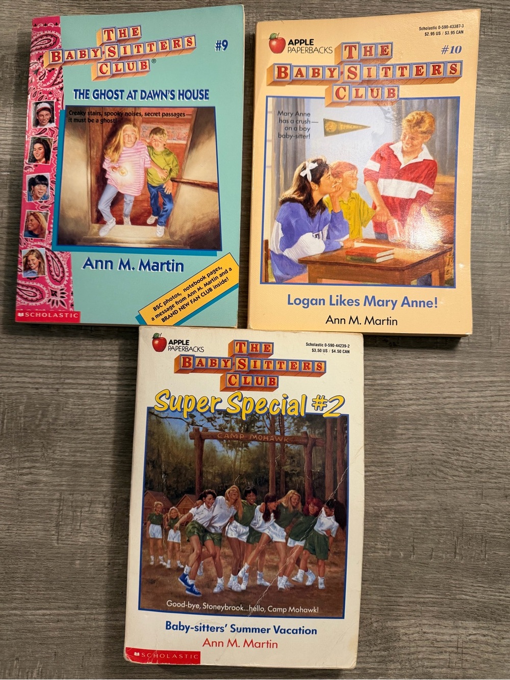 Vintage 1980s The Baby-Sitters Club book bundle
